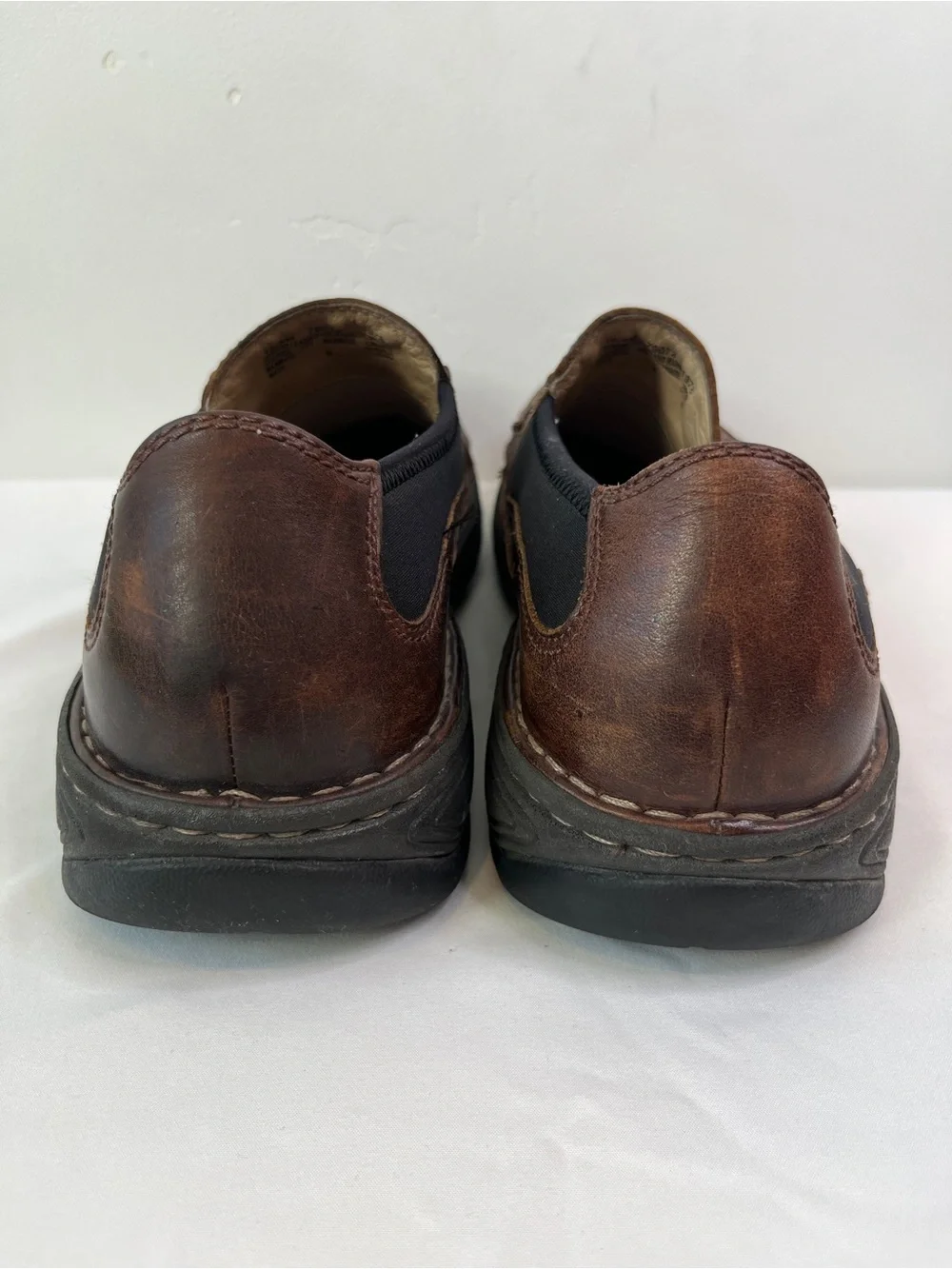 Timberland Smart Comfort Brown Leather Slip On Loafers Mens Size 10.5M 79072